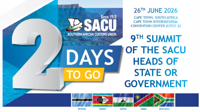 South Africa to host the 9th SACU Summit of Heads of State or Government&nbsp;in Cape Town